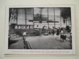 Autobus & Camion à Gazogène  - Exposition Italienne DUX Milano  - Coupure De Presse De 1929 - Camion