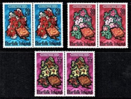 Norfolk Island 1978 Christmas Set Of 3 As Pairs MNH - Norfolk Island