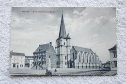 Bilsen "Kerk, Stadhuis En Markt" - Bilzen