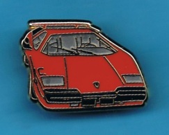 1 PIN'S //  ** SUPERBE / LAMBORGHINI COUNTACH / 1971 ** . (Ballard Collection Doré à L'OR Fin) - Ferrari