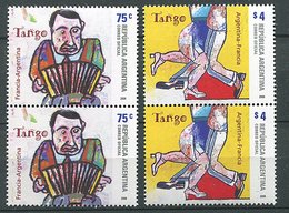 Argentine ** N° 2614/2615 En Paire - Musique Et Danse. Le Tango - Unused Stamps