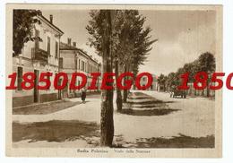 BADIA POLESINE - VIALE DELLA STAZIONE F/GRANDE  VIAGGIATA 1948 ANIMATA - Rovigo