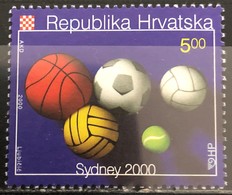 Croatia, 2000, Mi: 558 (MNH) - Summer 2000: Sydney