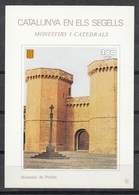 CATALUNYA EN ELS SEGELLS - HOJITA Nº 52 - MONESTIR DE POBLET - Commemorative Panes