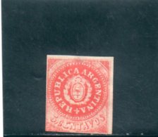 ARGENTINE 1862-4 * - Unused Stamps