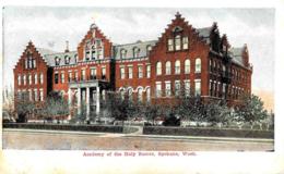 [DC12045] CPA - UNITED STATES - SPOKANE WASH - ACADEMY OF THE HOLY NAMES - Non Viaggiata - Spokane