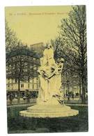 CPA 75 PARIS MONUMENT D ALEXANDRE DUMAS FILS - Statues