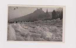 Alte Fotokarte Staueis Am Rhein Oberwesel 1929 - Oberwesel