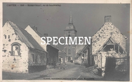 Fotokaart  Kerkstraat Na De Beschieting 1918 - Caster - Kaster - Anzegem