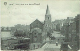 Delcampe - Thuin.  Rue De La Station (Ouest) - Thuin