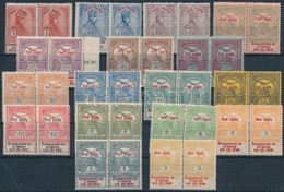 **, * 1914 Hadisegély (I.) Sor Párokban (**60.000) (záróértékek Falcosak / Hinged Closing Values) - Autres & Non Classés