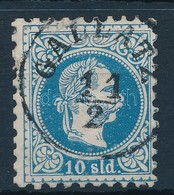 O Magyar Posta Romániában 1867 10sld "GALLATZ" (33.000) - Otros & Sin Clasificación