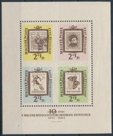 ** 1962 Bélyegnap Ajándék Blokk Középen Vágott (20.000) / Present Of The Post, Imperforate Middle Part - Other & Unclassified