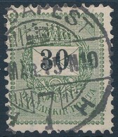 O 1899 Feketeszámú 30kr 11,5-es Fogazással (15.000) - Sonstige & Ohne Zuordnung