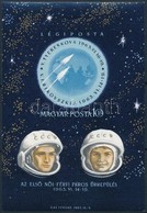 ** 1963 Első Női-férfi Páros űrrepülés Vágott Blokk (4.500) - Autres & Non Classés