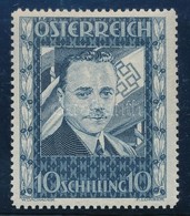 ** Ausztria 1936 Dollfuss Mi 588 Luxus Postatiszta (Mi EUR 1.400.-) - Autres & Non Classés