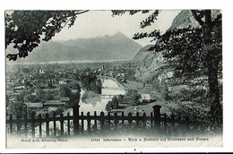 CPA-Carte Postale-Suisse-Interlaken Blick V. Hohbühl Auf Unterseen Und Niesen -1908 VMO14582 - Unterseen