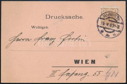 Ausztria 1907 - Other & Unclassified