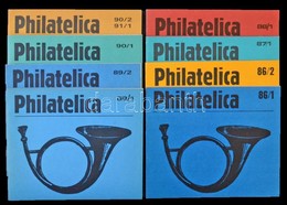 1986/1-1991/1 8 Különböző PHILATELICA Szám - Autres & Non Classés