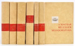 Magyar Bélyegek Monográfiája I-VI. Kötet + A Magyar Bélyegek Katalógusa 1871-1949 5. Kiadás, Dobozban - Autres & Non Classés