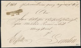 1865 Ex Offo "MITROWITZ" - Other & Unclassified