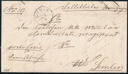 1866 Ex Offo "KUBIN" - Semlin - Other & Unclassified