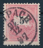 O 1889 5kr "(KROM)PACH" Fordított "16" A Bélyegzésben - Otros & Sin Clasificación