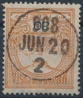 O 1906 Turul 30f érdekes Dátumbélyegzéssel - Sonstige & Ohne Zuordnung