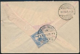 1906 Levél Turul 25f Bérmentesítéssel Zágrábból Svájcba - Other & Unclassified