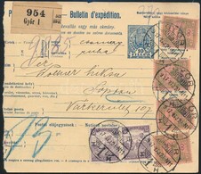 1917 Csomagszállító 2,70K Bérmentesítéssel Győrből Sopronba - Autres & Non Classés