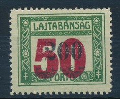 * Nyugat-Magyarország VII. 1921 Lajtabánság Portó 50f/200f Garancia Nélkül - Otros & Sin Clasificación