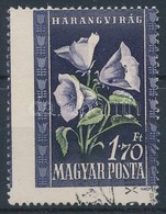 O 1950 Virág 1,70Ft Jelentős Elfogazással - Autres & Non Classés