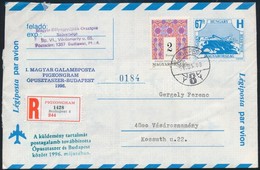 1996 Galambpostával Továbbított Számozott Boríték - Autres & Non Classés