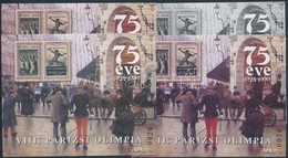 ** 1999 Párizsi Olimpia 4 Db-os Emlékív Garnitúra Azonos Sorszámmal - Sonstige & Ohne Zuordnung