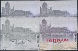 ** 2000 Esztergom Párkány-híd 4 Db-os Emlékív Garnitúra Azonos Sorszámmal - Autres & Non Classés