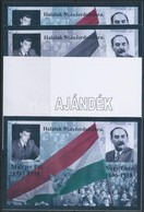 ** 2008/35 Nagy Imre - Maléter Pál Halálának 50. évfordulója 4 Db-os Emlékív Garnitúra, Azonos Sorszámmal - Autres & Non Classés