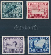 ** 1933 FIS Síbajnokság Sor Mi 551-554 - Autres & Non Classés