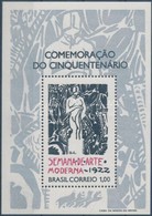 ** 1972 A Modern Művészet Elmúlt 50 éve Blokk Mi 29 - Sonstige & Ohne Zuordnung