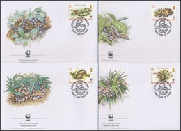 2005 WWF: Boák Sor Mi 1137-1140 4 FDC-n - Autres & Non Classés