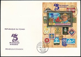 1982 Cserkész Blokk Mi 106A FDC - Other & Unclassified