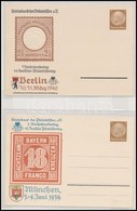 1939-1940 2 Db Használatlan Díjjegyes Levelezőlap - Autres & Non Classés