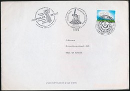 2002 Amphilex Alkalmi Boríték A Magyar Posta Alkalmi Bélyegzésével + "filatelist útlevél" Számos Résztvevő Ország Bélyeg - Other & Unclassified