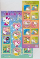 ** 2010 Hello Kitty öntapadós Kisívpár Mi 5252-5262 - Autres & Non Classés