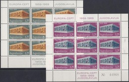 ** 1969 Europa CEPT Kisívpár MI 1361 II. - 1362 II - Autres & Non Classés