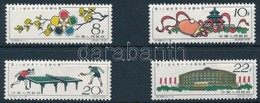 ** 1961 Asztalitenisz VB Sor Mi 591-594 - Sonstige & Ohne Zuordnung