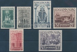 ** 1938 Szent Willibord Sor Mi 309-314 - Other & Unclassified