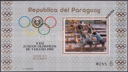 ** 1979 Nyári Olimpia, Moszkva B Blokk Mi 346 MINTA - Otros & Sin Clasificación