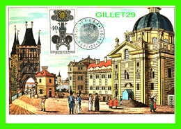 CARTE MAXIMUM - TCHÉCOSLOVAQUIE 1970 - A. GUSTAV - J. BERKA, KRIZOVNICKE NAMESTI 1818 - - Autres & Non Classés