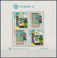 ** 1981 Europa CEPT Folklór Blokk, Europa CEPT Folklore Block Mi 32 - Autres & Non Classés