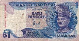 MALAYSIA 1 RINGGIT 1989 P-27b  CIRC. - Malaysia